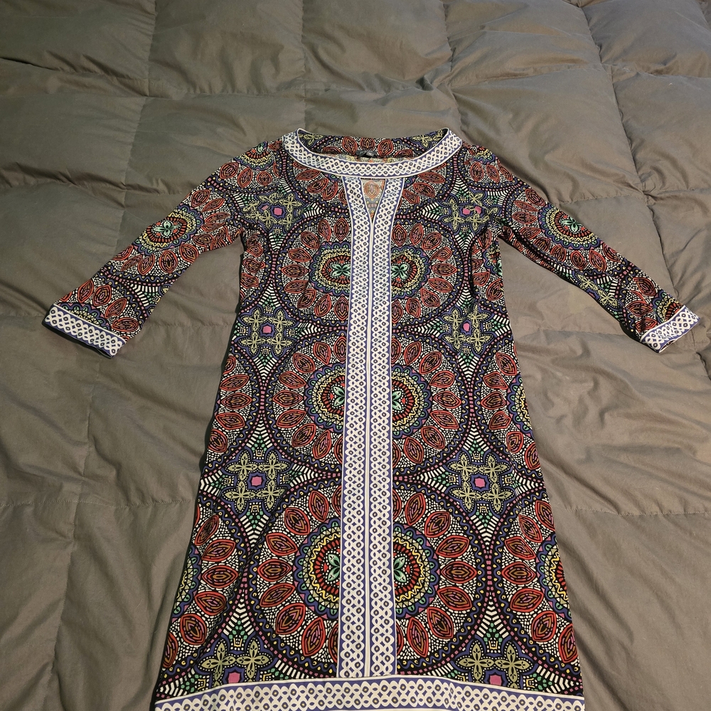 Muse Multicolor Patterned Dress